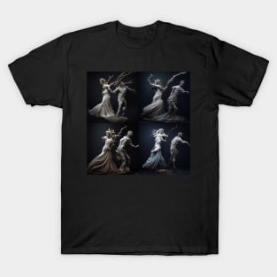 Apollo And Daphne Greek Statue T-Shirt